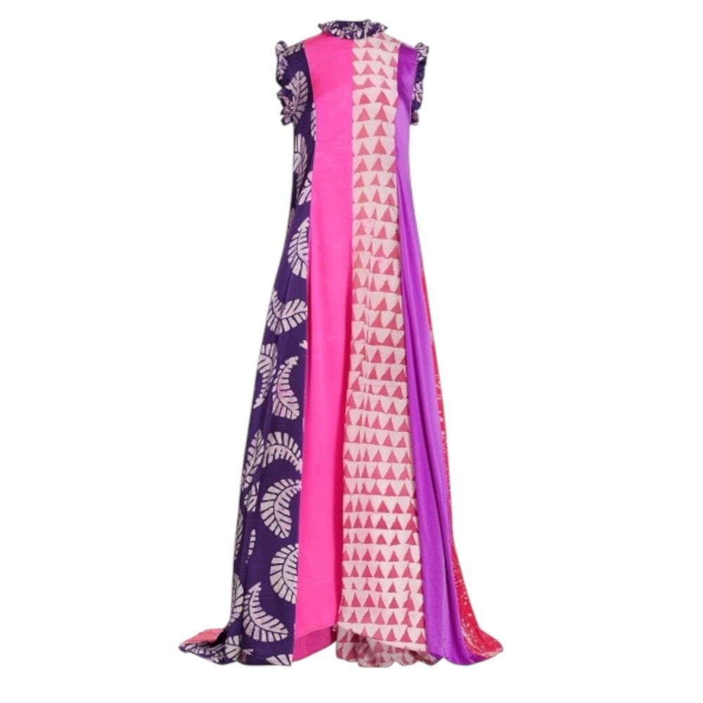Studio189 Helen Panel Maxi Dress Sz M